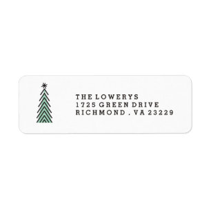Mod Tree Address Label