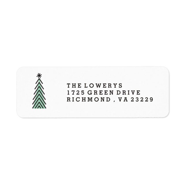 Mod Tree Address Label (Front)