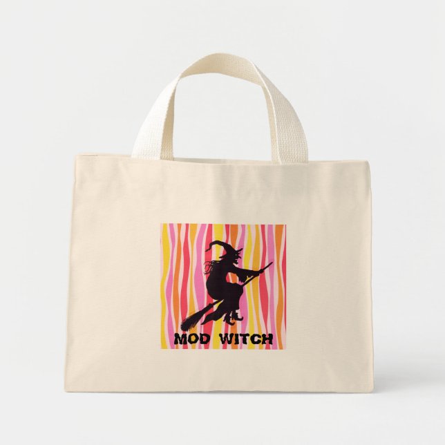 MOD WITCH MINI TOTE BAG (Front)