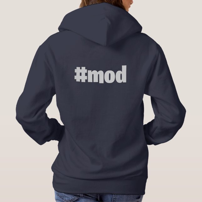 #mod Women's pullover hoodie SparhawkGames (Back)
