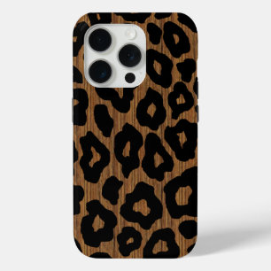 Mod Wood Leopard iPhone 15 Pro Case