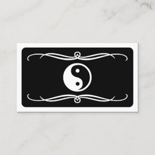 mod yin yang (colour customisable) business card