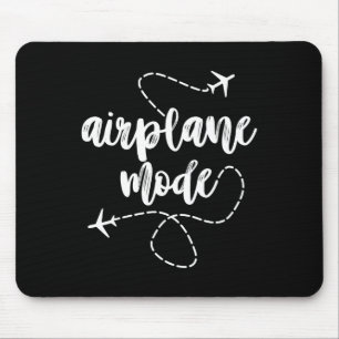 Mode Airplane Summer Vacation Travel Airplane For Mouse Mat