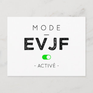 Mode EVJF activé Postcard