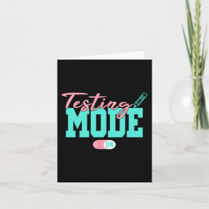 Mode On Last Day Of School Test Day Teacher Studen Card