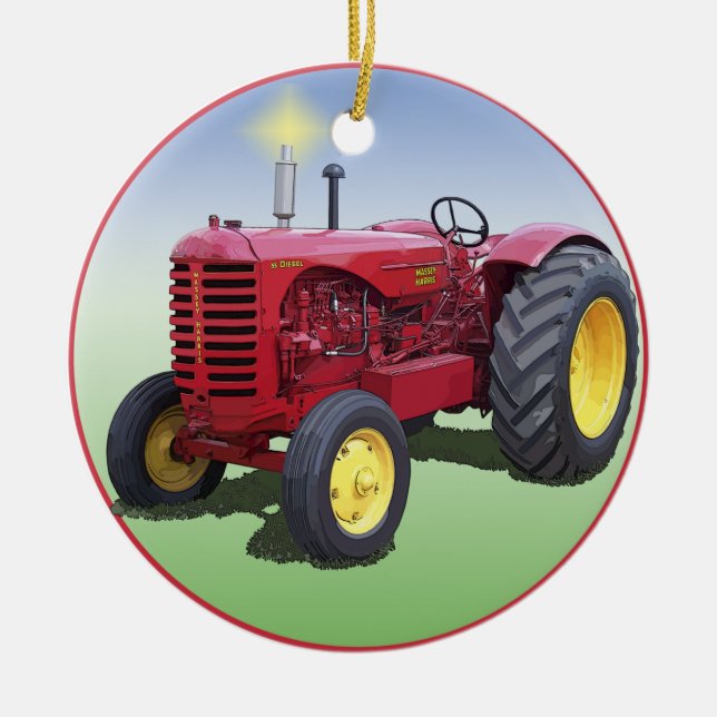 Model 55 ceramic tree decoration (Front)