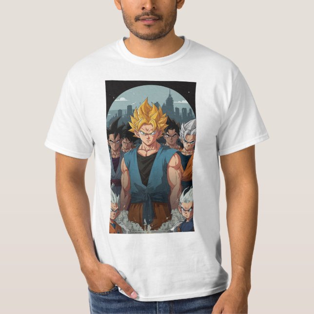 Model 61 , Vibrant Cartoon-Print T-Shirt: Stylish, T-Shirt (Front)