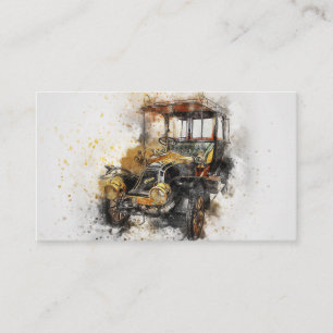 Model A Classic Car Business Card