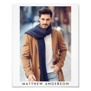 Model Actor 8 x 10 Photo Portfolio Print W