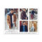 Model Actor Comp Card Wht 5 Photo Postcard