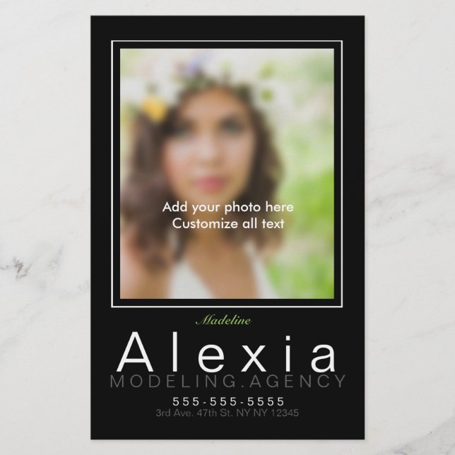 Model.Actor.Comp.Card.Zed.Composite.BLK Flyer (Front)