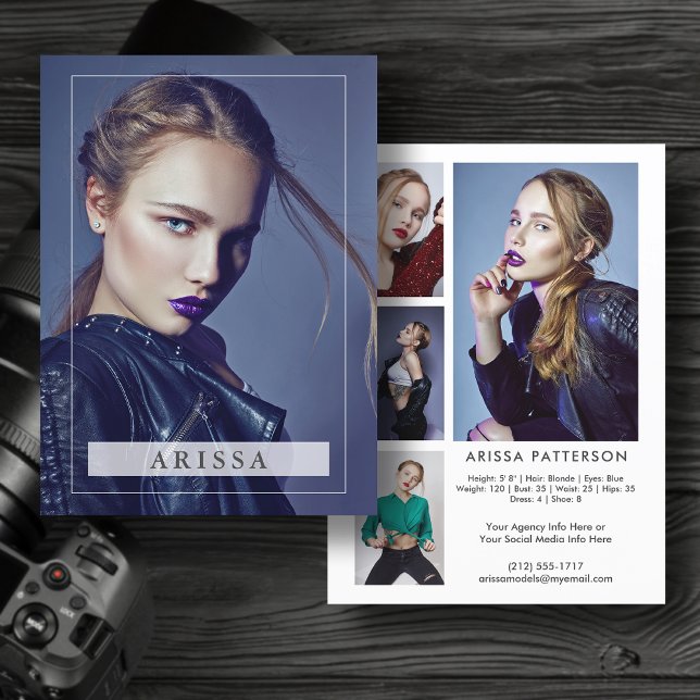 Model Actor Pro 5.5x7.5 Comp/Zed Card 5 Photo (Available in high quality print or digital download for quick messaging, email or self printing.)