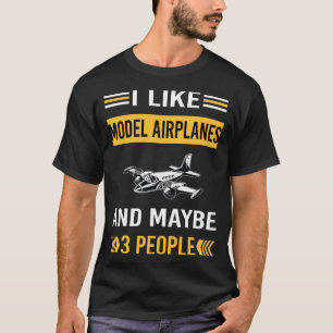 Model Aeroplane Aeroplanes Plane Planes Aircraft T-Shirt
