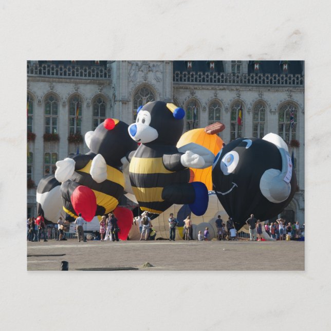 Model ballooning postcard (Front)