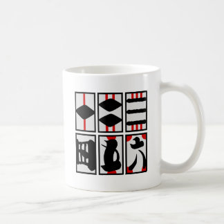 model card coffee mug