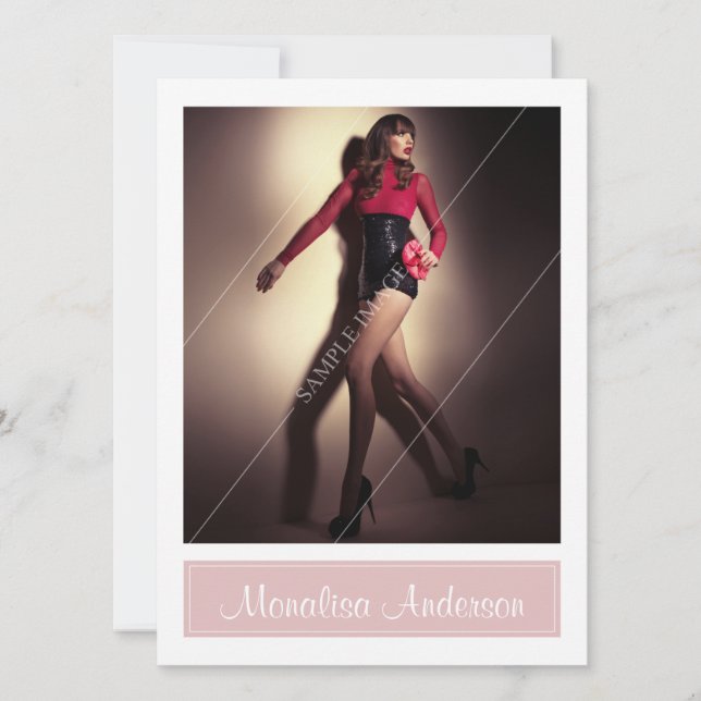 Model Comp Card (Front)