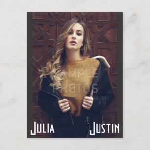 Model Headshot Cards Template