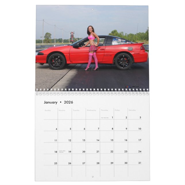 Model Kristin Calendar (Jan 2026)