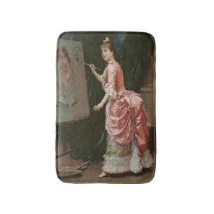 Model Making Mischief (by Raimundo de Madrazo) Bath Mat