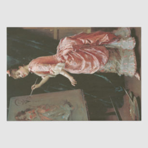 Model Making Mischief (by Raimundo de Madrazo) Tissue Paper