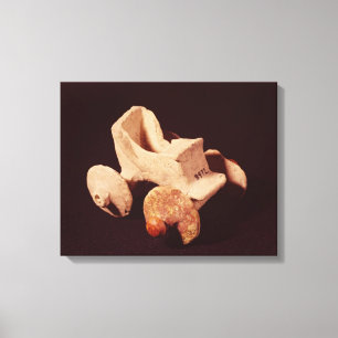 Model of a chariot, 2000-1595 BC Canvas Print