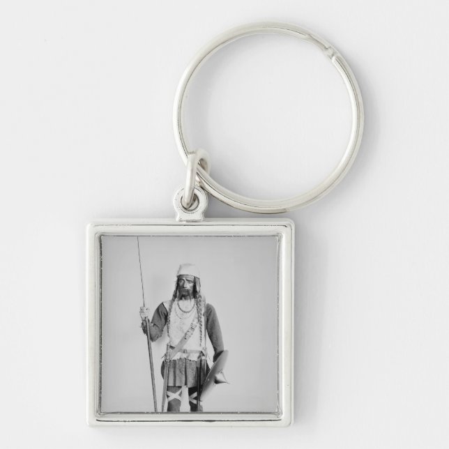Model of a Frankish warrior Key Ring (Front)