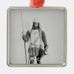 Model of a Frankish warrior Metal Tree Decoration
