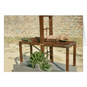 Model of a hydraulic saw