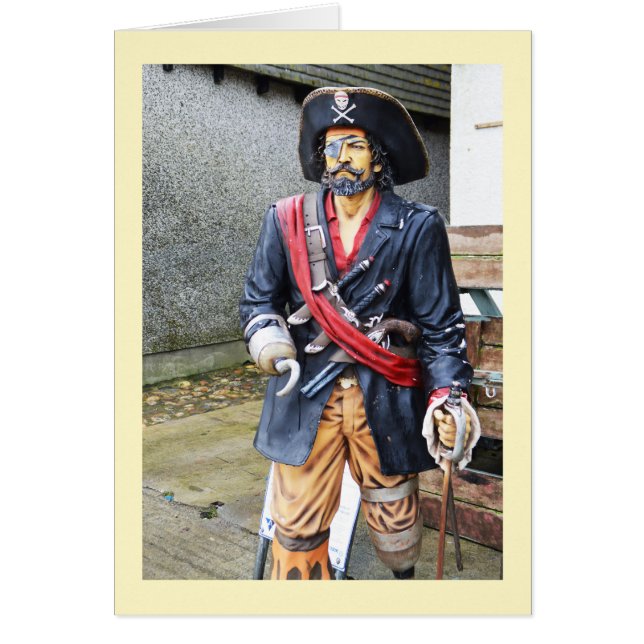 Model of a pirate (Front)