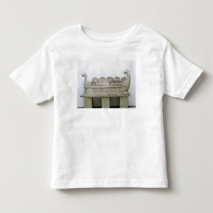 Model of a ship transporting wine on the toddler T-Shirt