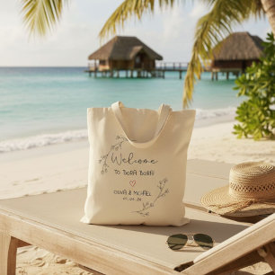 Model of bag for guests,  customizable gift bag