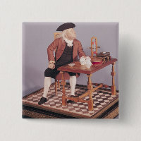 Model of Benjamin Franklin  at his table