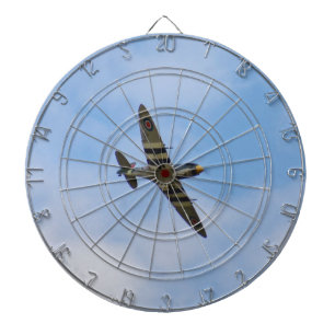Model of Spitfire MK IX MK923 Dartboard