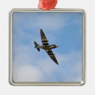 Model of Spitfire MK IX MK923 Metal Tree Decoration