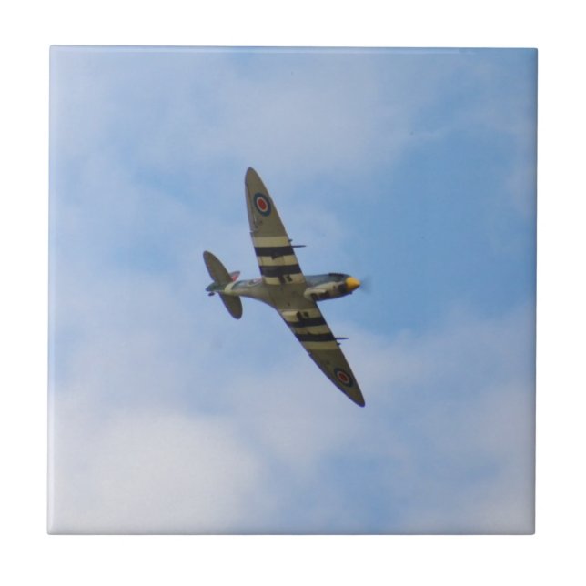 Model of Spitfire MK IX MK923 Tile (Front)