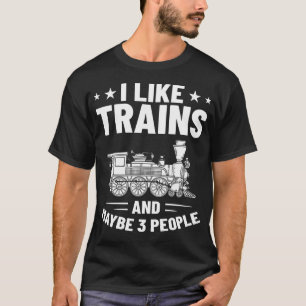 Model Railroad Rc Train Locomotive Engine Beginner T-Shirt