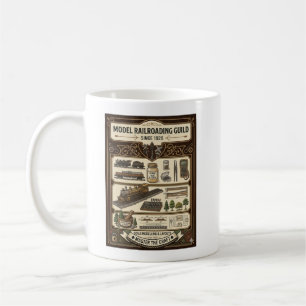 Model Railroading Guild - Master of the Miniature  Coffee Mug