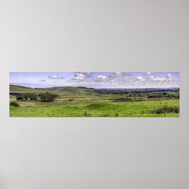 Model Railway Panorama Poster (Front)