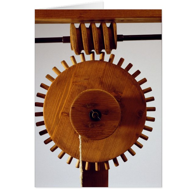 Model reconstruction of da Vinci's design (Front)