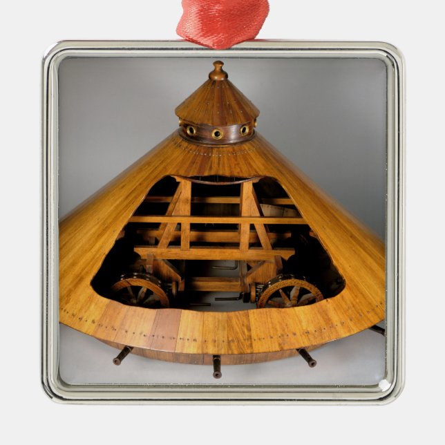 Model reconstruction of da Vinci's design Metal Tree Decoration (Front)