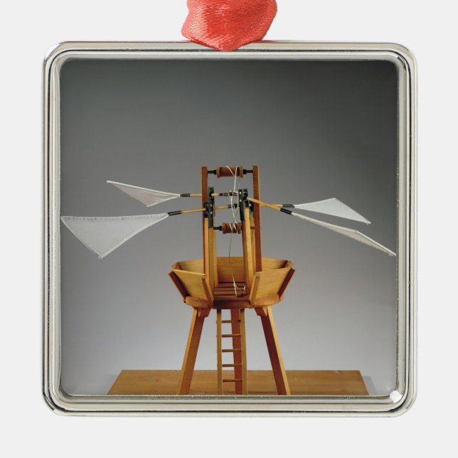 Model reconstruction of da Vinci's design Metal Tree Decoration (Front)