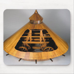 Model reconstruction of da Vinci's design Mouse Mat