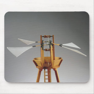 Model reconstruction of da Vinci's design Mouse Mat
