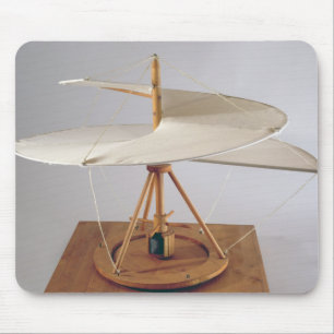 Model reconstruction of da Vinci's design Mouse Mat