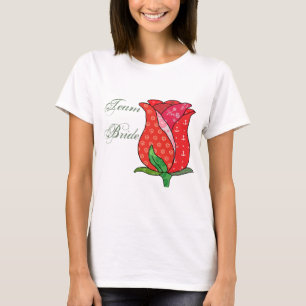 Model rose, Team Bride T-Shirt