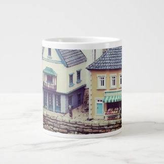 Model Seaside Buildings Large Coffee Mug