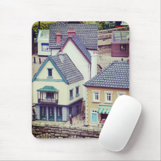 Model Seaside Buildings Mouse Mat