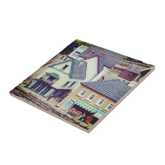 Model Seaside Buildings Tile (Side)