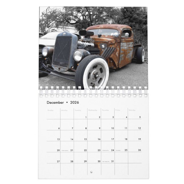 Model T Calendar (Dec 2026)