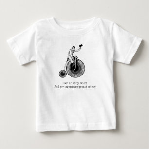 Model T Penny Farthing Classic -Proud Parents Baby T-Shirt